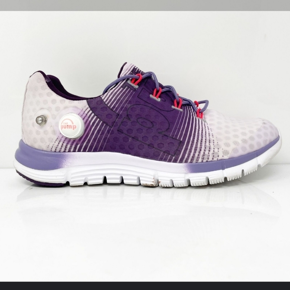 Reebok Z pump fusion V66479 purple running workout training athletic shoes sz 10